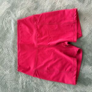 Senita Raspberry Lux Rio Shorts (3.75 inch inseam)